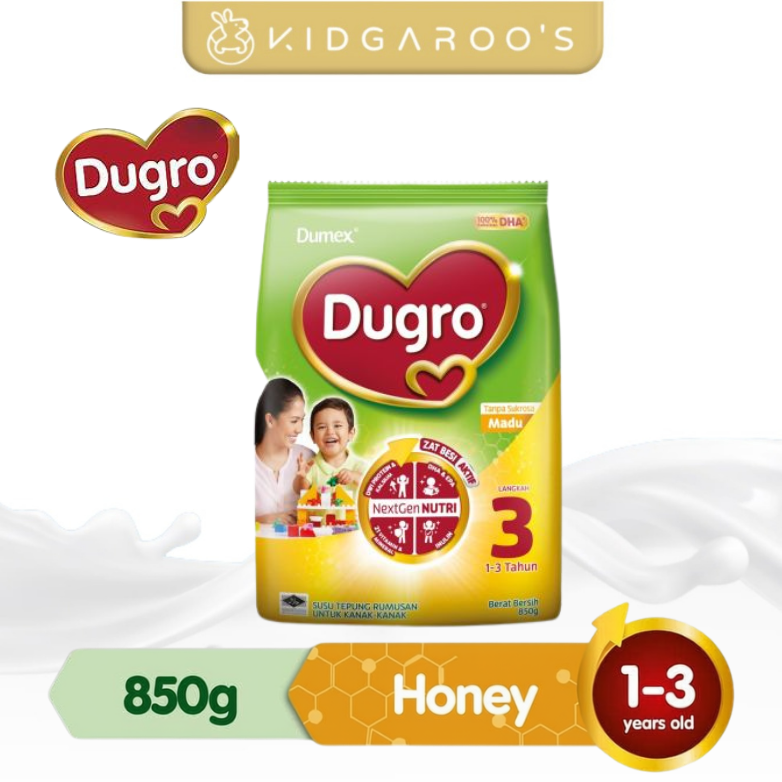 [Bundle DEAL] Dumex Dugro Stage 3/4/5 (850g) - 5 PACKS