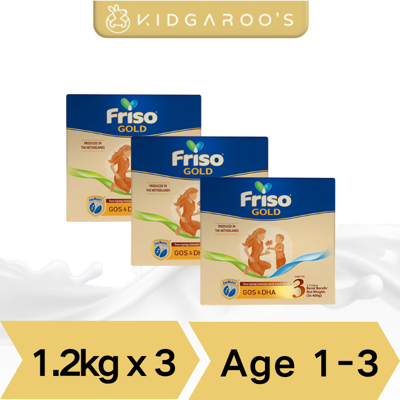 Friso Gold Step 3 / Step 4 - 900g & 1.2KG