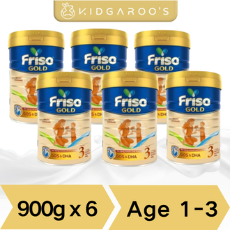 Friso Gold Step 3 / Step 4 - 900g & 1.2KG