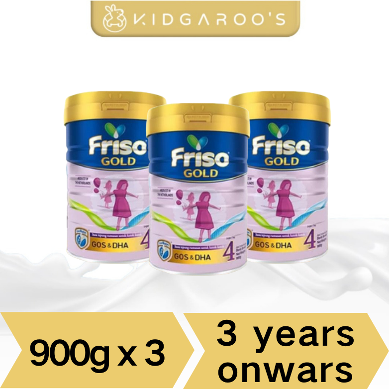 Friso Gold Step 3 / Step 4 - 900g & 1.2KG
