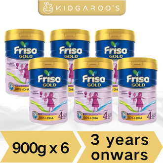 Friso Gold Step 3 / Step 4 - 900g & 1.2KG
