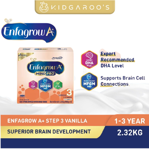 Enfagrow A+ Mindpro Step 3 & 4 - 2.32kg & 3.48kg Refill Pack