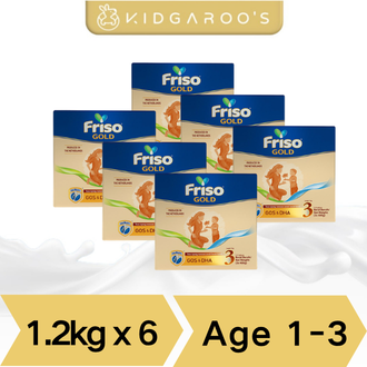 Friso Gold Step 3 / Step 4 - 900g & 1.2KG
