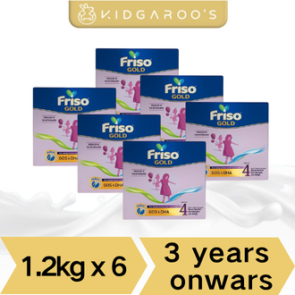 Friso Gold Step 3 / Step 4 - 900g & 1.2KG