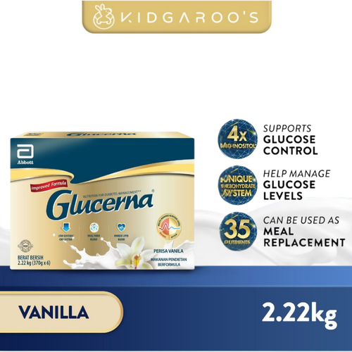 Glucerna Vanilla / Wheat - 2.22kg